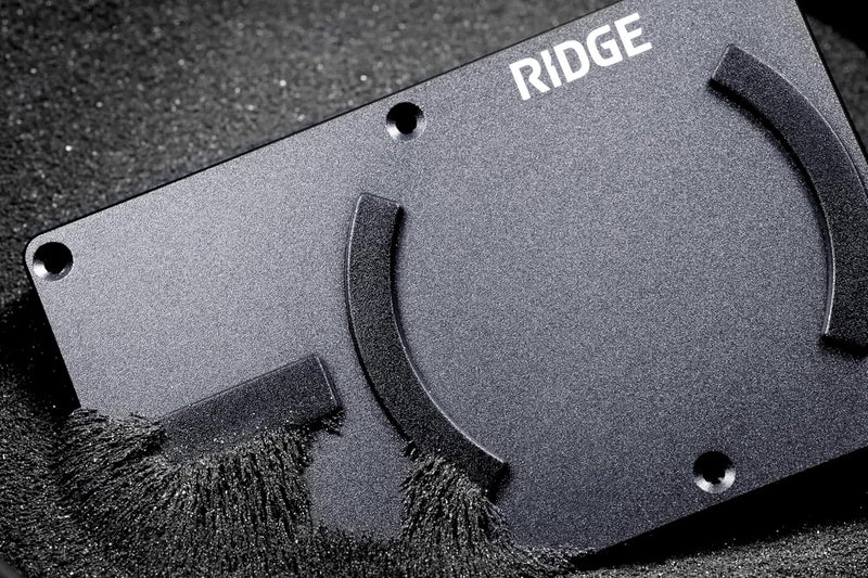 The Ridge محافظ ريدج للرجال متوافقة مع ماغسيف - محفظة مدمجة نحيفة وعصرية وحامل بطاقات، محفظة جيب محمية بتقنية RFID للرجال مع حزام نقدي مدمج (رمادي غامق) - Image 5